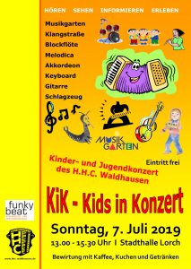 KiK - Kids in Konzert - Kinder und Jugendkonzert @ Stadthalle Lorch